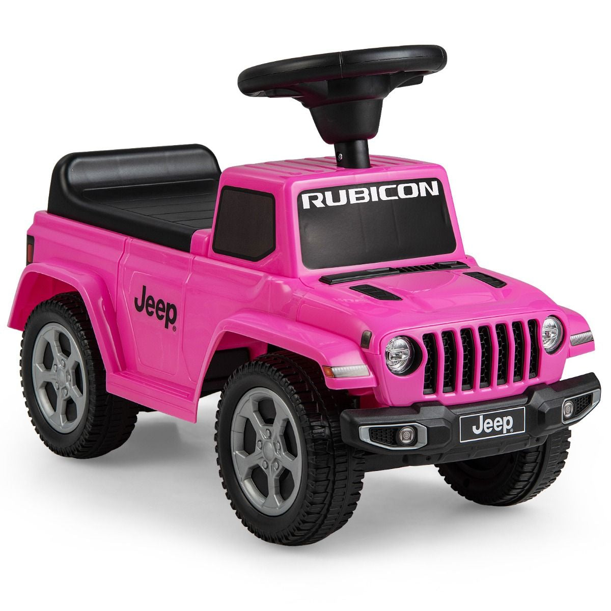 Licensed Jeep Ride on Push Car with Steering Wheel and Engine Sound for Ages 18-36 Months