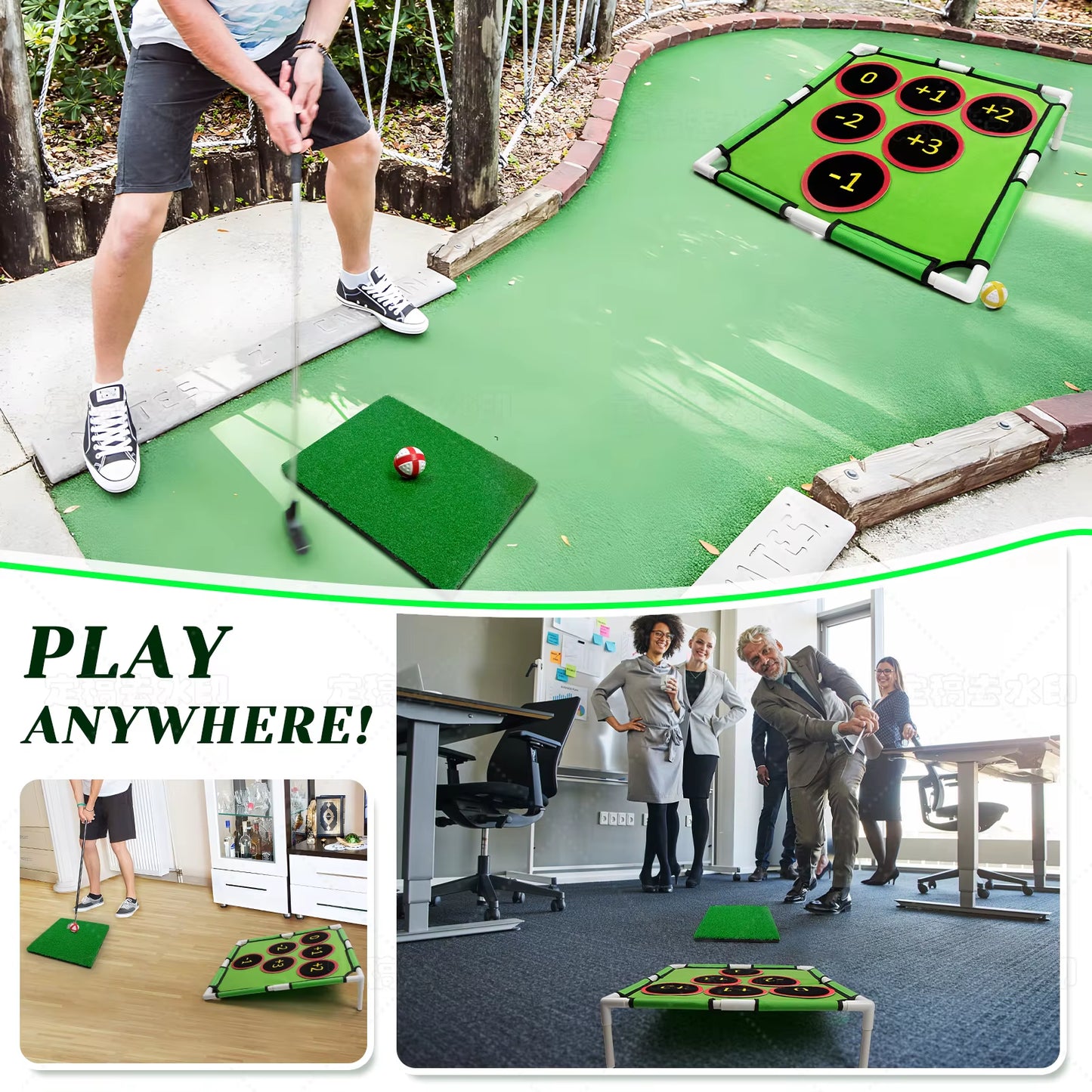 Golf Chipping Net Fun Yard Games Backyard Games for Young Adults Fathers and Golfers Easy Assembly Casual Home Golf Games