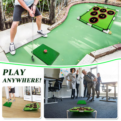 Golf Chipping Net Fun Yard Games Backyard Games for Young Adults Fathers and Golfers Easy Assembly Casual Home Golf Games