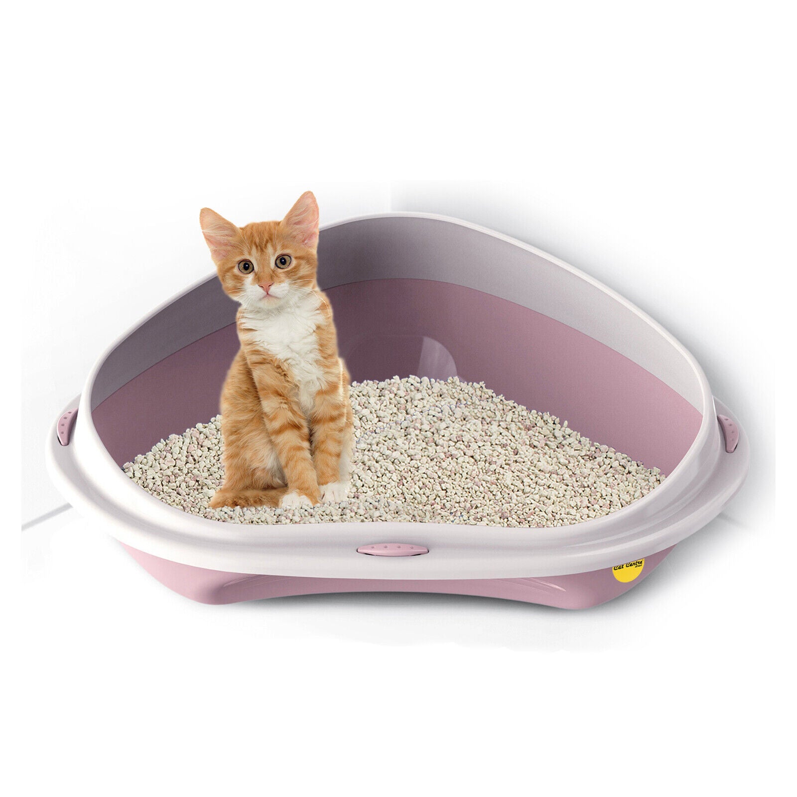 Cat Corner Litter Tray Large or Jumbo Rim Pet Open Toilet Pan Box Cat Centre?