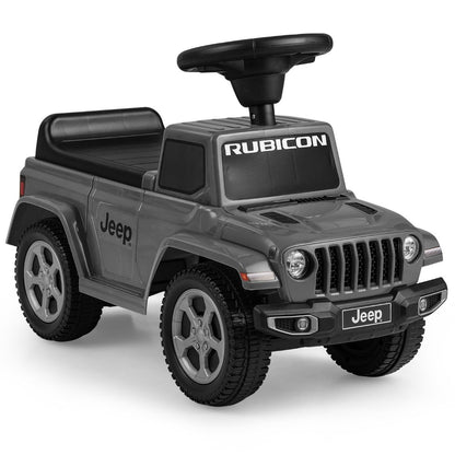 Licensed Jeep Ride on Push Car with Steering Wheel and Engine Sound for Ages 18-36 Months