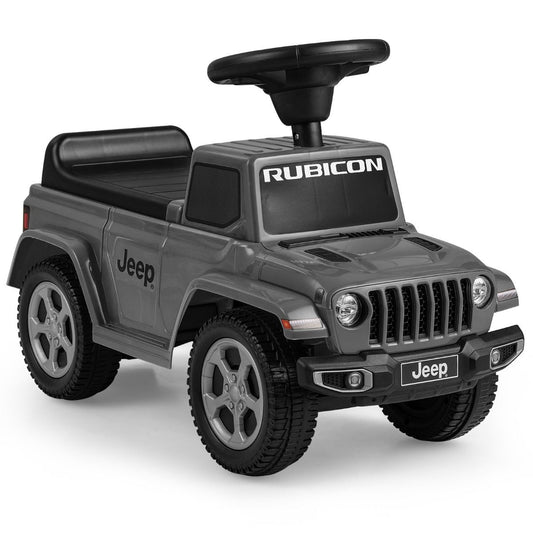 Licensed Jeep Ride on Push Car with Steering Wheel and Engine Sound for Ages 18-36 Months